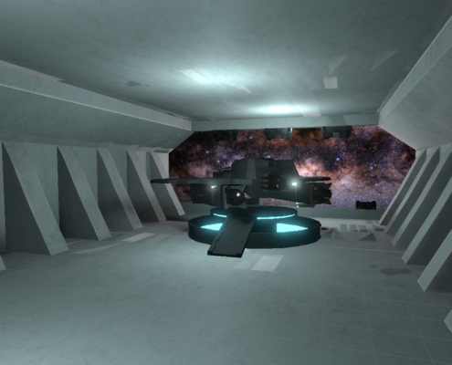 Ryan Chu Sci-Fi Aircraft Carrier 11