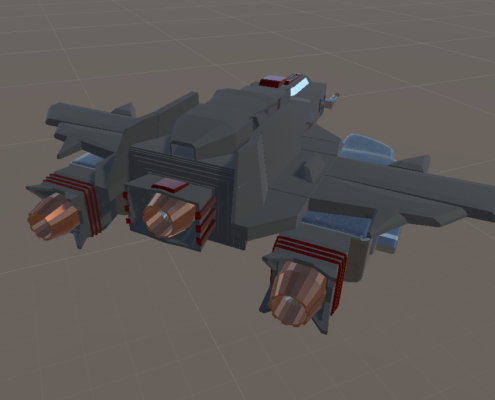 Ryan Chu Sci-Fi Aircraft Carrier 3