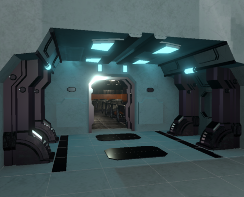 Ryan Chu Sci-Fi Aircraft Carrier 4