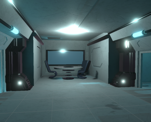 Ryan Chu Sci-Fi Aircraft Carrier 8